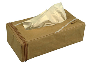 Tissue Box Holder with filling